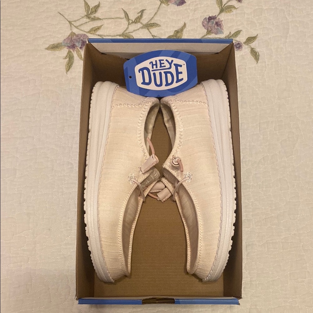 Hey Dude Pink Sneakers Casual Slip-On Shoes